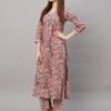 GoSriKi Women's Cotton Blend Printed Straight Kurta with Pant - Image 5