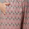 GoSriKi Women's Cotton Blend Printed Straight Kurta with Pant - Image 7