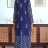 GoSriKi Women's Rayon Blend Straight Printed Kurta with Pant & Dupatta - Image 5