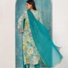 GoSriKi Women's Cotton Blend Printed Straight Kurta with Pant & Dupatta - Image 4