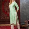 GoSriKi Women's Rayon Blend Embroidered Straight Kurta - Image 4