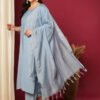 GoSriKi Women’s Rayon Blend Straight Kurta with Pant & Dupatta - Image 7