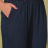 GoSriKi Women's Rayon Blend Printed Anarkali Kurta with Pant & Dupatta - Image 9