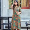 GoSriKi Women's Rayon Blend Straight Printed Kurta with Palazzo - Image 4