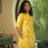 GoSriKi Women's Rayon Viscose Straight Printed Kurta with Pant - Image 5