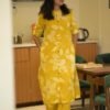 GoSriKi Women's Rayon Viscose Straight Printed Kurta with Pant - Image 3