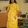 GoSriKi Women's Rayon Viscose Straight Printed Kurta with Pant - Image 4