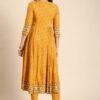 GoSriKi Women's Rayon Viscose Anarkali Printed Kurta with Pant - Image 3