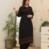 GoSriKi Women's Rayon Viscose Straight Printed Kurta with Pant - Image 3
