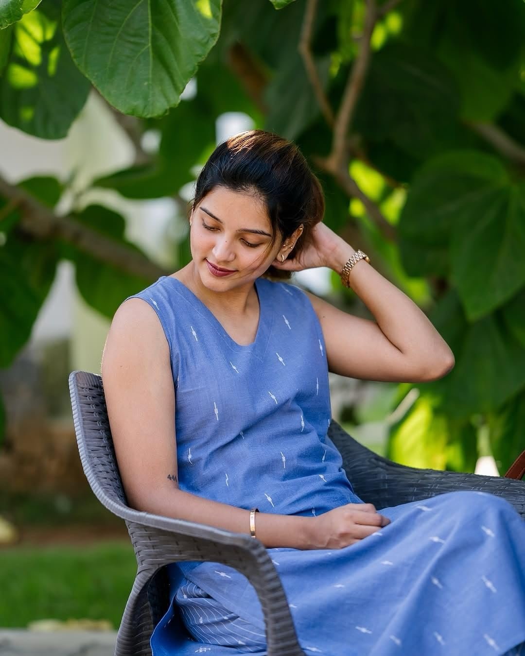 GoSriKi Women's Cotton Blend Straight Printed Kurta with Pant - Image 3