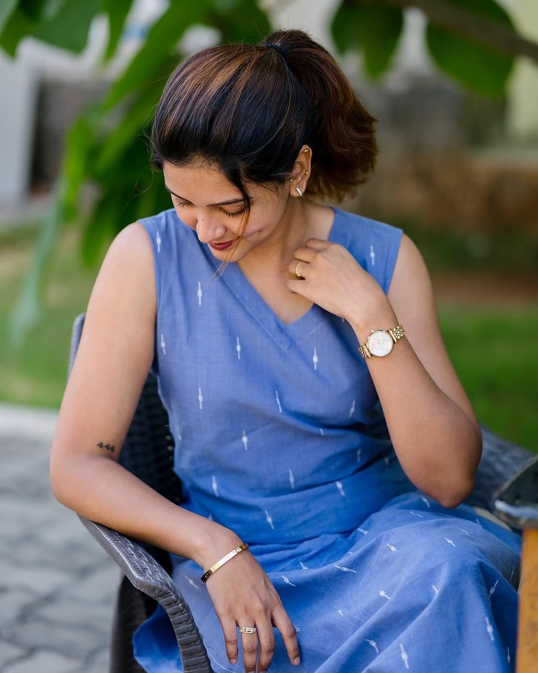 GoSriKi Women's Cotton Blend Straight Printed Kurta with Pant - Image 4