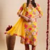 GoSriKi Women's Rayon Blend Casual Style Kurta With Pant & Dupatta - Image 7