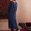 GoSriKi Women's Cotton Blend Straight Printed Kurta with Pant & Dupatta - Image 3