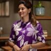 GoSriKi Women's Rayon Viscose Straight Printed Kurta with Pant - Image 5