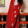 GoSriKi Women's Rayon Viscose Printed Straight Kurta with Pant & Dupatta - Image 3