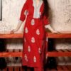 GoSriKi Women's Rayon Viscose Printed Straight Kurta with Pant & Dupatta - Image 4