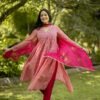 GoSriKi Women's Rayon Blend Kurta with Pant & Dupatta - Image 2