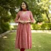GoSriKi Women's Rayon Blend Kurta with Pant & Dupatta - Image 5