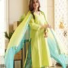 GoSriKi Women's Rayon Viscose Straight Kurta with Pant & Dupatta - Image 6