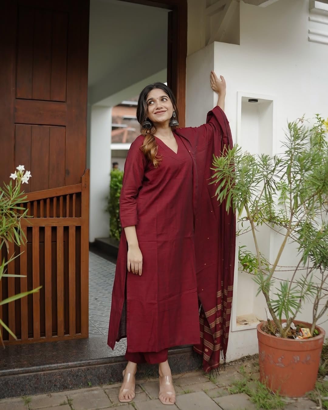 GoSriKi Women’s Viscose Straight Kurta Set - Image 6