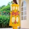 GoSriKi Women's Ethnic Co-Ord Set | Kurta Pant Set | Kurta Palazzo Set | Stylish Cotton Suit Set for Women, Festival Co-ord - Image 5