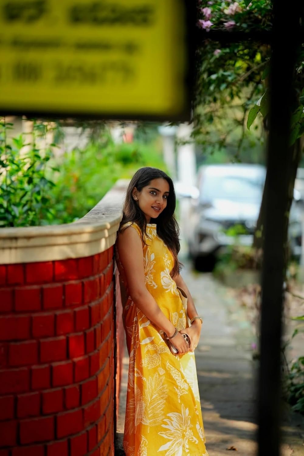 GoSriKi Women’s Viscose A-Line Printed Kurta with Palazzo - Image 5