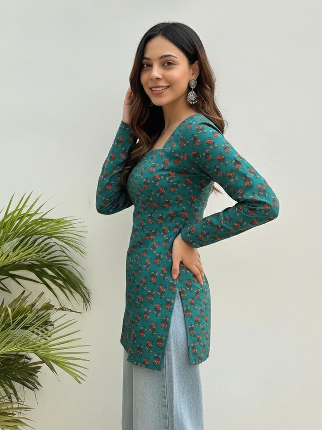 GoSriKi Short Kurti for Women Latest Printed Design - Image 4