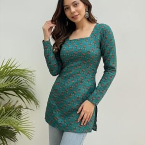 GoSriKi Short Kurti for Women Latest Printed Design