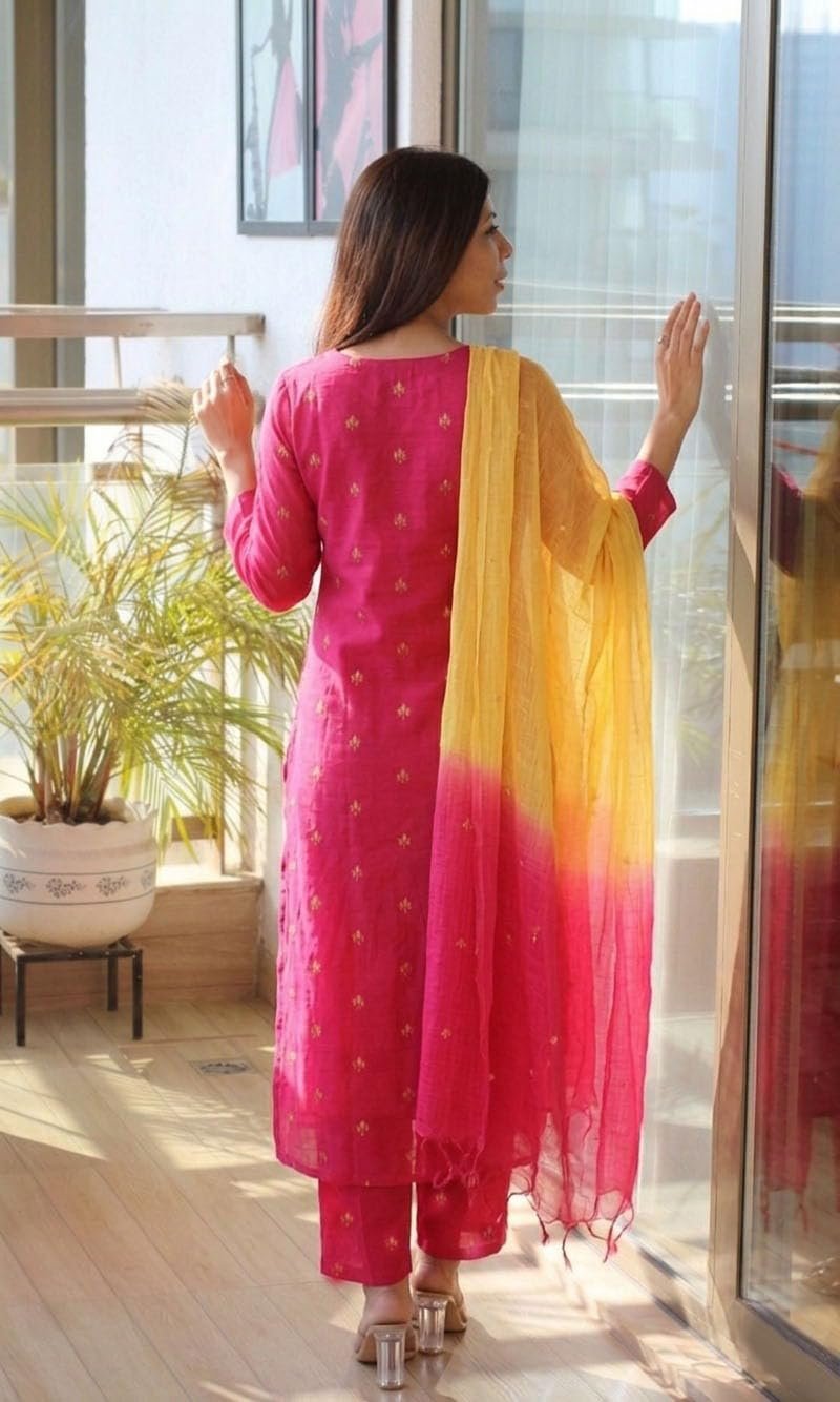 GoSriKi Kurta Sets for Women Viscose Printed - Image 5
