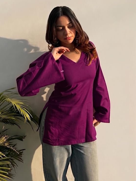GoSriKi Cotton Short Kurti for Women - Image 5