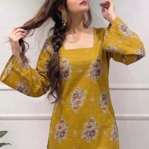 GoSriKi Cotton Short Kurti for Women