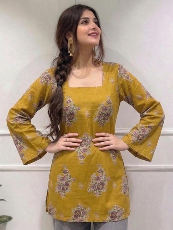 GoSriKi Cotton Short Kurti for Women - Image 4