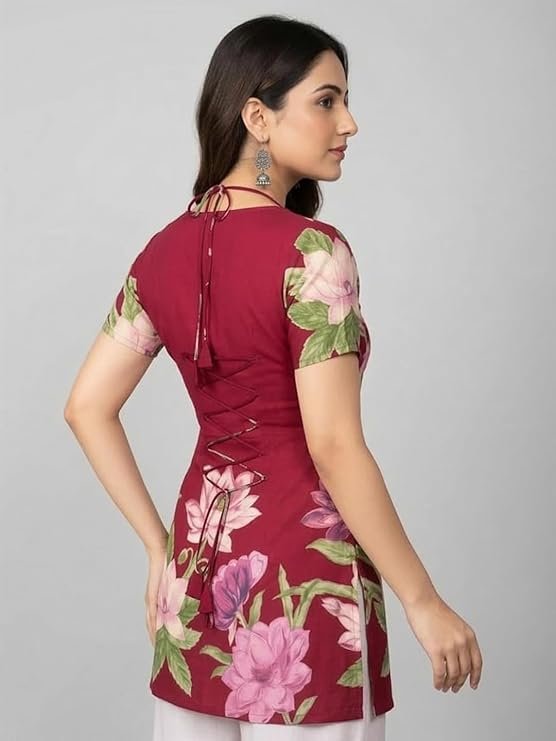 GoSriKi Cotton Short Kurti for Women - Image 6