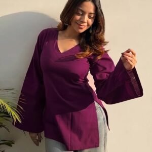 GoSriKi Cotton Short Kurti for Women