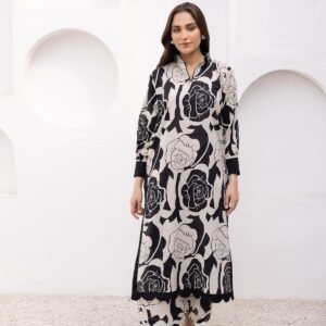 GoSriKi Kurta Set Women Viscose Printed - L
