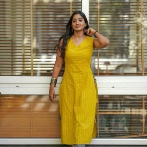 GoSriKi Women Printed Straight Kurta Pant Set - S
