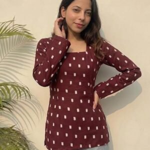 GoSriKi Short Kurti for Women Latest