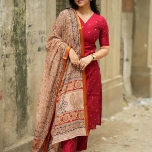 GoSriKi Kurta Set Women Viscose Printed