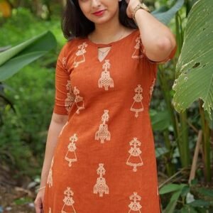 GoSriKi Kurta Set for Women Viscose Printed